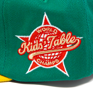 Green World Champs Strapback Hat