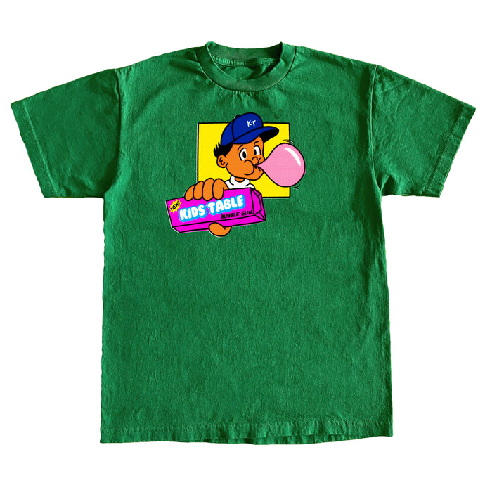 Kelly Green Bubble Gum Tee