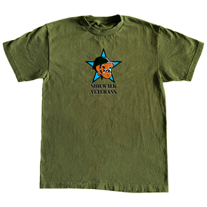 Army Green Sidewalk Vets Tee